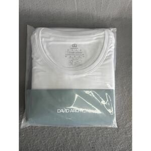 DAVID ARCHY Men's T-Shirt, white, XXL